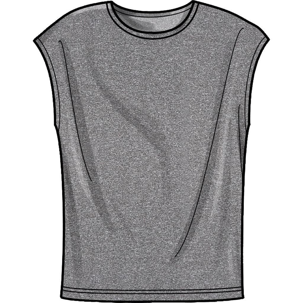 Simplicity Sewing Pattern S9314 Mens Knit Top and Shorts 9314 Image 5 From Patternsandplains.com