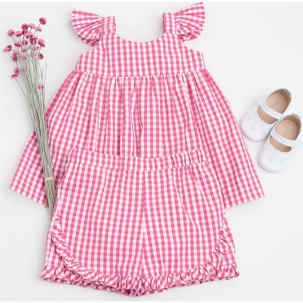 Simplicity Sewing Pattern S9317 Babies Dress Top and Shorts 9317 Image 2 From Patternsandplains.com