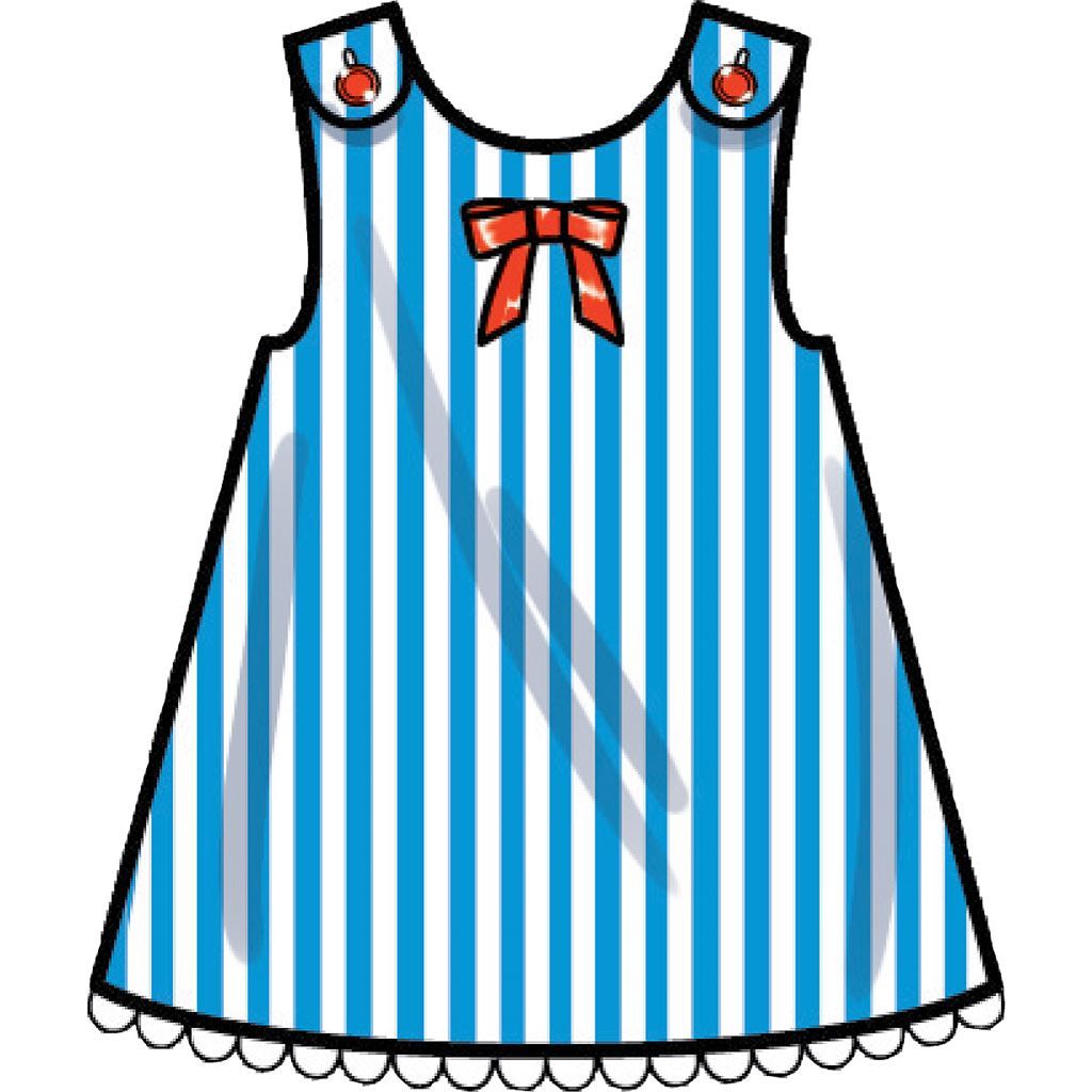 Simplicity Sewing Pattern S9318 Toddlers Tent Tops Dresses and Shorts 9318 Image 7 From Patternsandplains.com