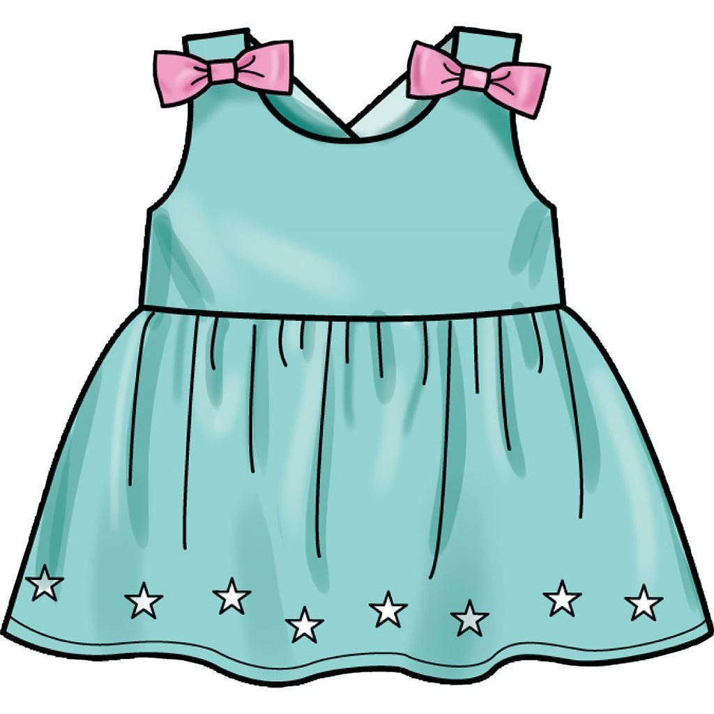 Simplicity Sewing Pattern S9319 Toddlers' Criss-Cross Top, Dresses ...