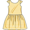 Simplicity Sewing Pattern S9320 Childrens Gathered Skirt Dresses 9320 Image 6 From Patternsandplains.com