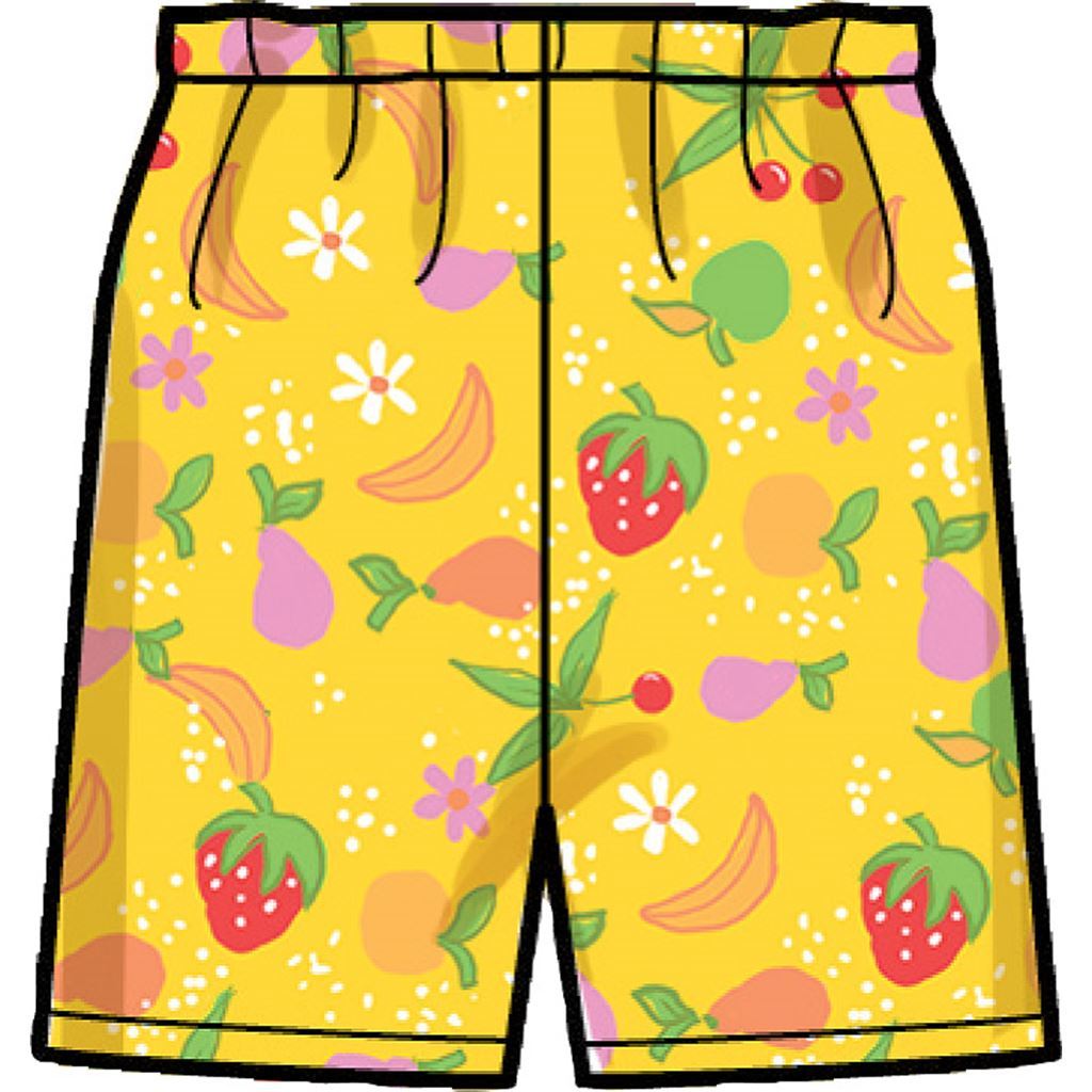 Simplicity Sewing Pattern S9321 Childrens Tucked Tops Dresses Shorts and Pants 9321 Image 6 From Patternsandplains.com