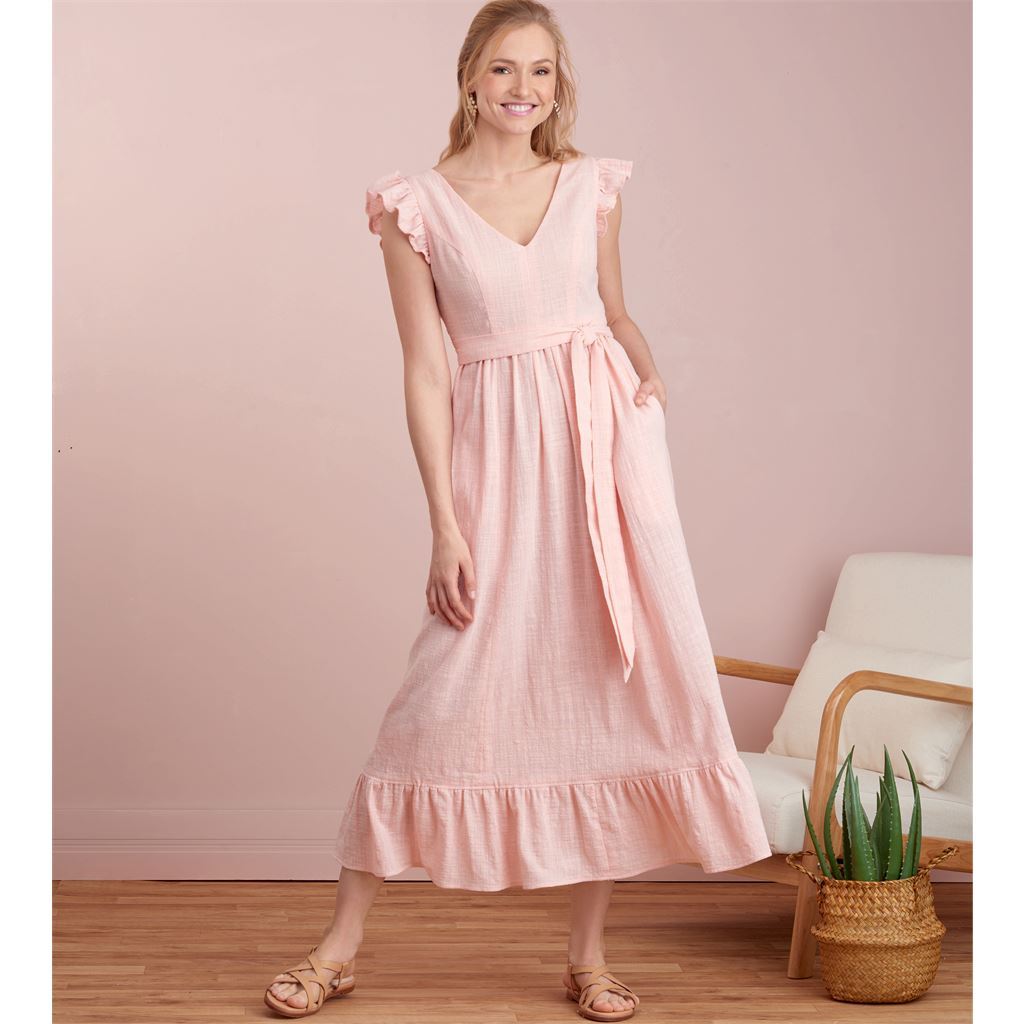 Simplicity Sewing Pattern S9327 Misses Dresses 9327 Image 2 From Patternsandplains.com