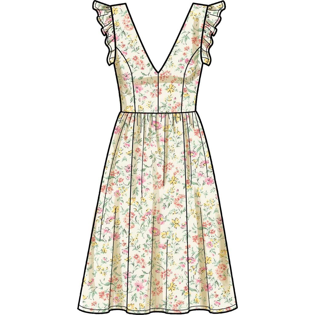 Simplicity Sewing Pattern S9327 Misses Dresses 9327 Image 4 From Patternsandplains.com