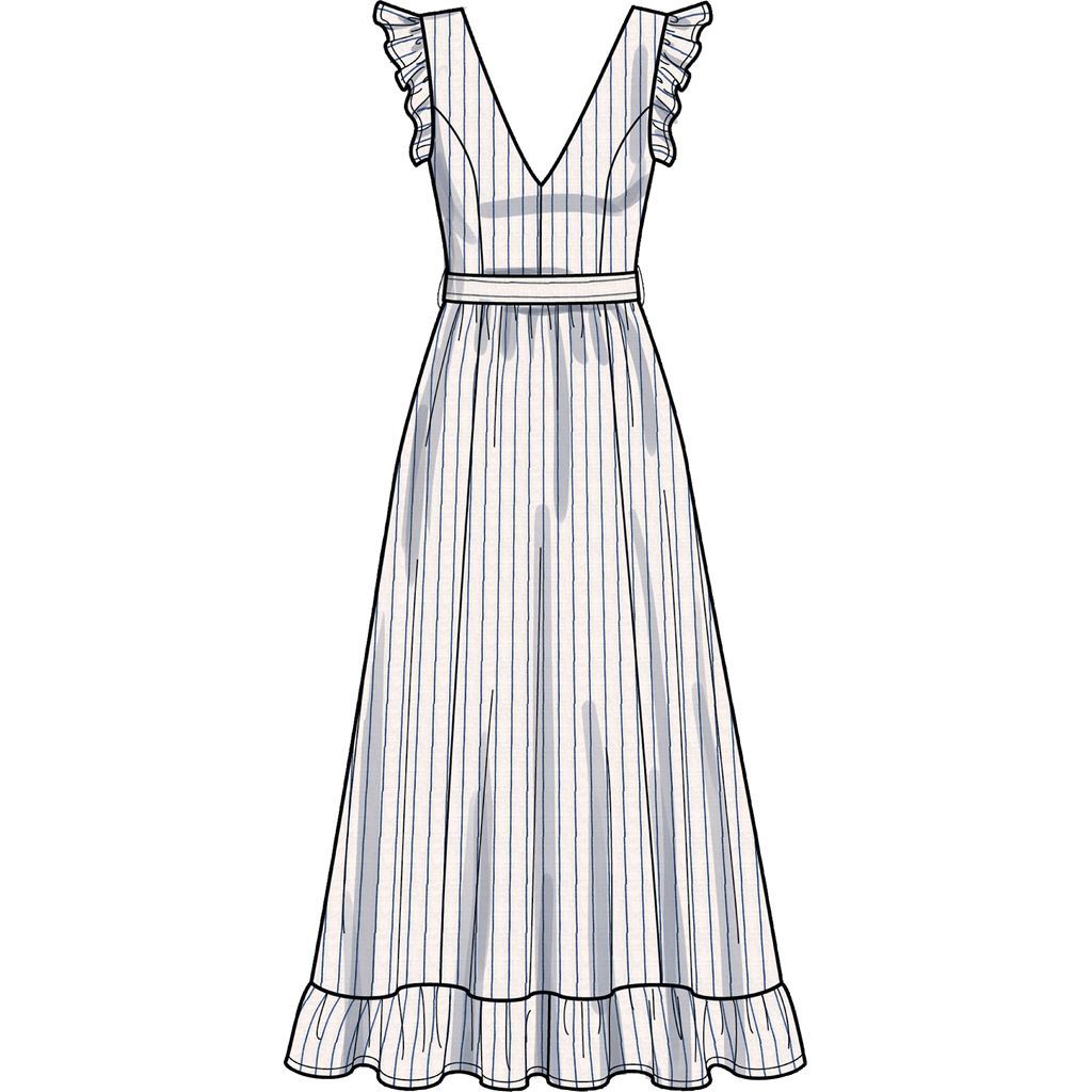 Simplicity Sewing Pattern S9327 Misses Dresses 9327 Image 5 From Patternsandplains.com