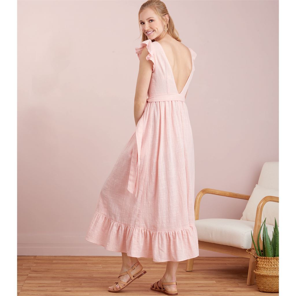 Simplicity Sewing Pattern S9327 Misses Dresses 9327 Image 6 From Patternsandplains.com