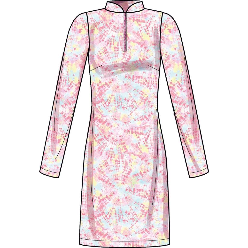 Simplicity Sewing Pattern S9328 Misses Knit Dresses and Top 9328 Image 5 From Patternsandplains.com