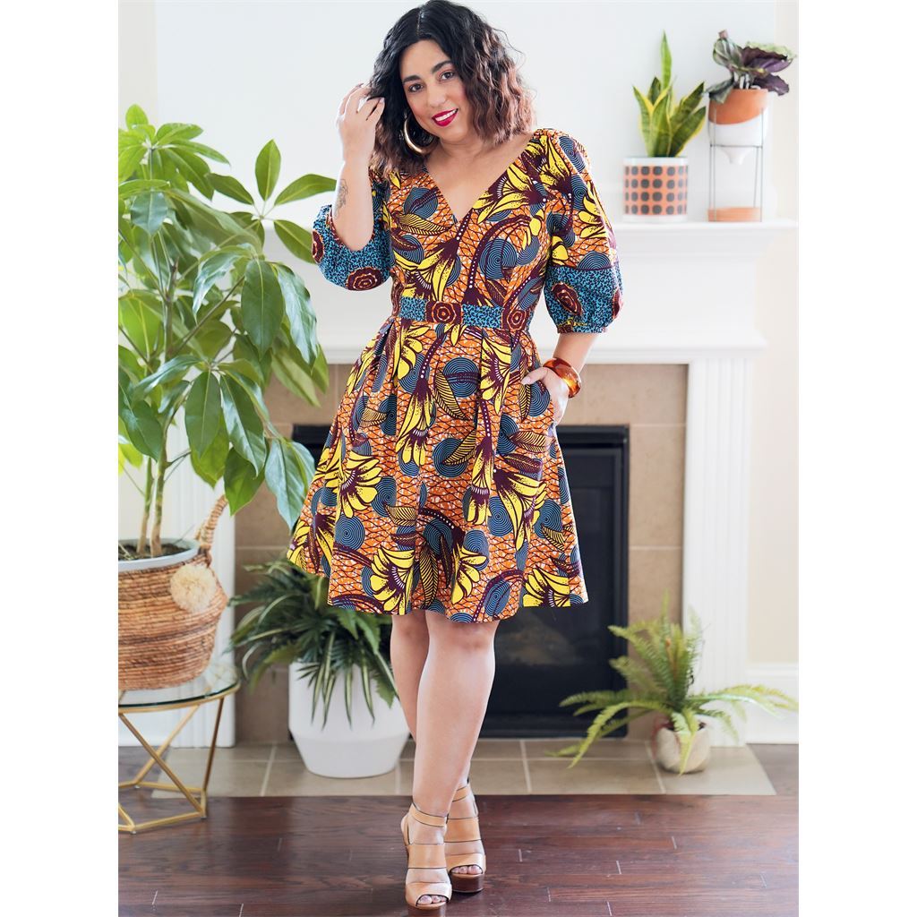 Simplicity Sewing Pattern S9329 Misses Dress in Two Lengths 9329 Image 5 From Patternsandplains.com