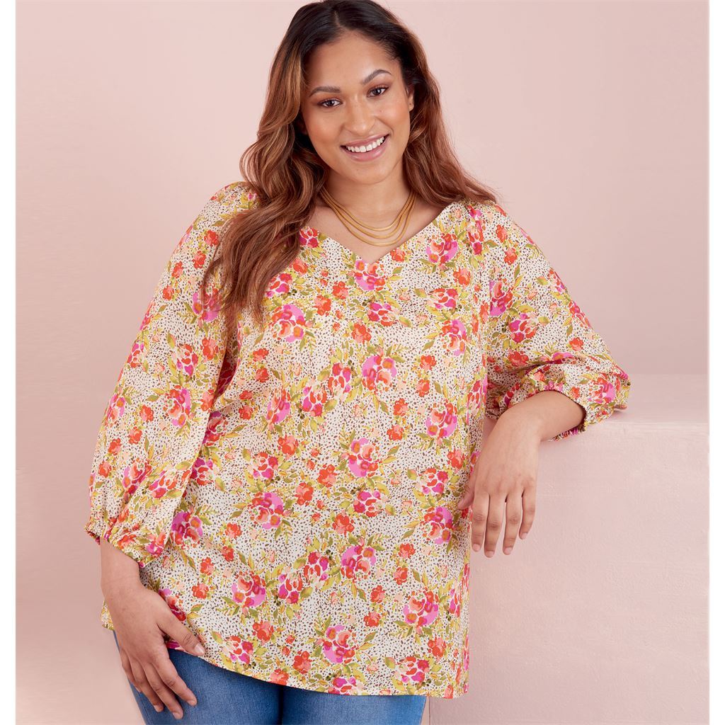 Simplicity Sewing Pattern S9334 Misses and Womens Tops in Two Lengths 9334 Image 2 From Patternsandplains.com