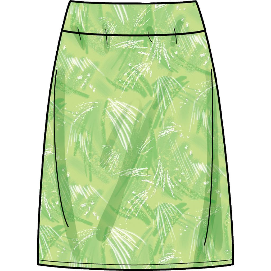 Simplicity Sewing Pattern S9336 Misses Knit Skorts and Shorts 9336 Image 4 From Patternsandplains.com