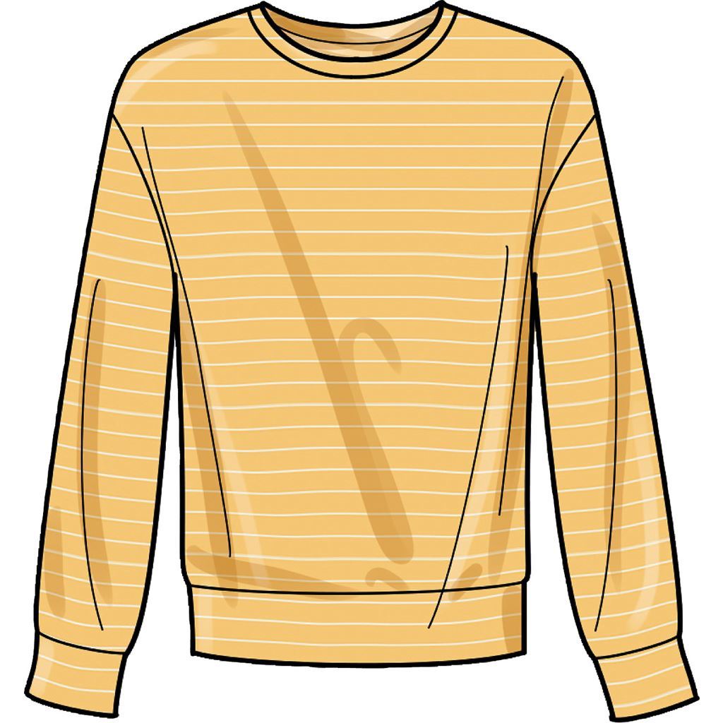 Simplicity Sewing Pattern S9337 Unisex Knits Only Tops Pants and Shorts 9337 Image 3 From Patternsandplains.com