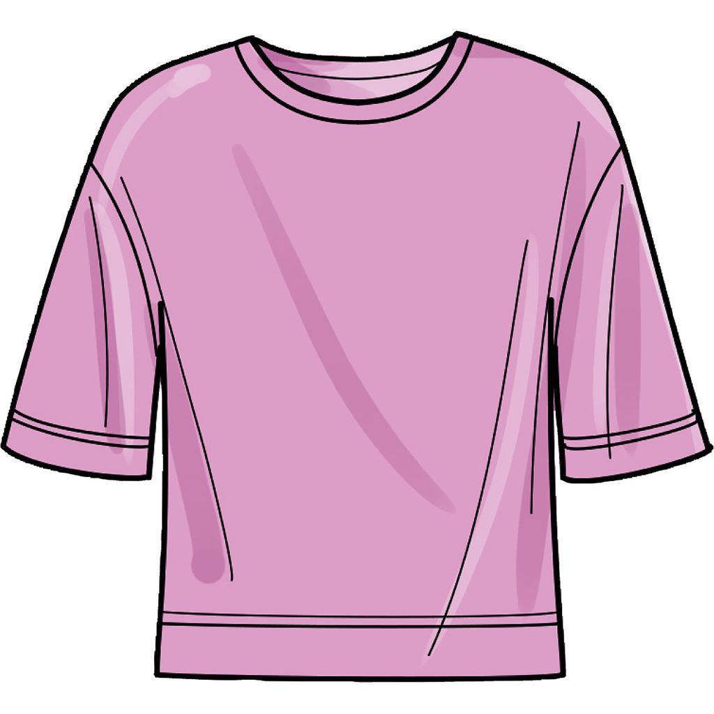 Simplicity Sewing Pattern S9337 Unisex Knits Only Tops Pants and Shorts 9337 Image 5 From Patternsandplains.com