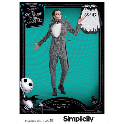 Simplicity Sewing Pattern S9343 Mens Costume and Knit Face Mask 9343 Image 1 From Patternsandplains.com