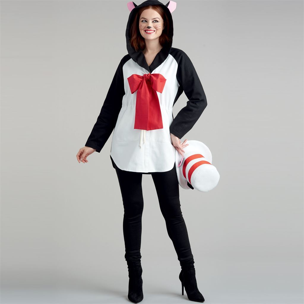 Simplicity Sewing Pattern S9354 Misses Jacket Costume with Masks and Hat 9354 Image 10 From Patternsandplains.com