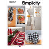 Simplicity Sewing Pattern S9357 Table Decor Decorations Tea Towel and Apron 9357 Image 1 From Patternsandplains.com