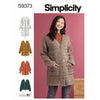 Simplicity Sewing Pattern S9373 Misses Knit Cardigans 9373 Image 1 From Patternsandplains.com