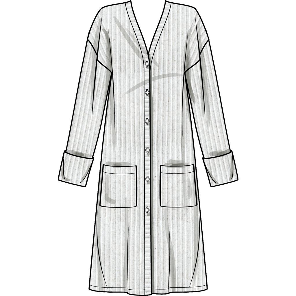 Simplicity Sewing Pattern S9373 Misses Knit Cardigans 9373 Image 3 From Patternsandplains.com