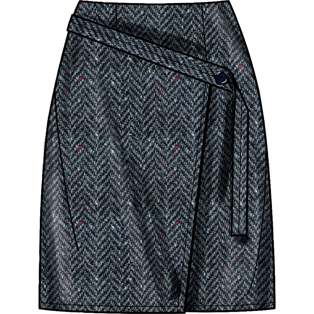 Simplicity Sewing Pattern S9375 Misses Skirts 9375 Image 3 From Patternsandplains.com