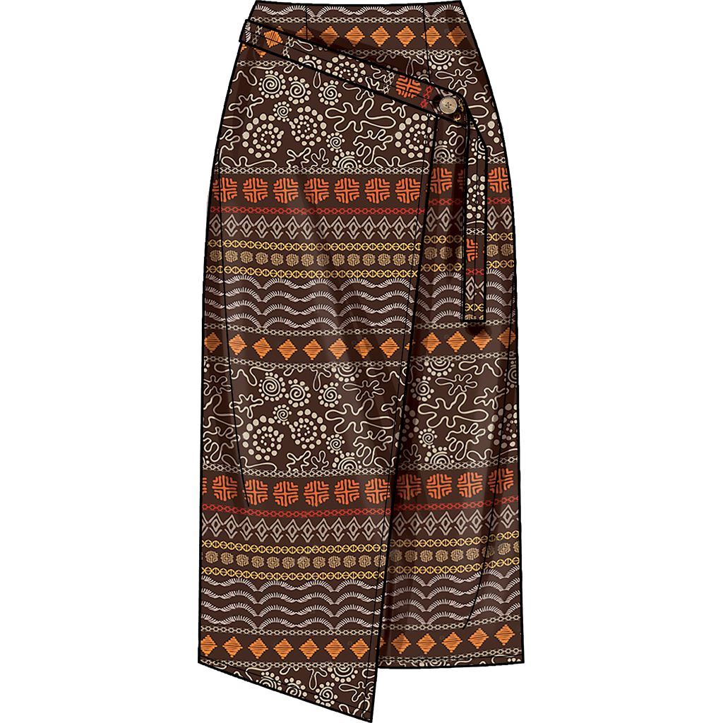 Simplicity Sewing Pattern S9375 Misses Skirts 9375 Image 5 From Patternsandplains.com