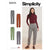 Simplicity Sewing Pattern S9376 Misses Pull on Trousers 9376 Image 1 From Patternsandplains.com
