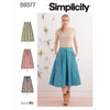 Simplicity Sewing Pattern S9377 Misses Flared Skirts in Two Lengths 9377 Image 1 From Patternsandplains.com
