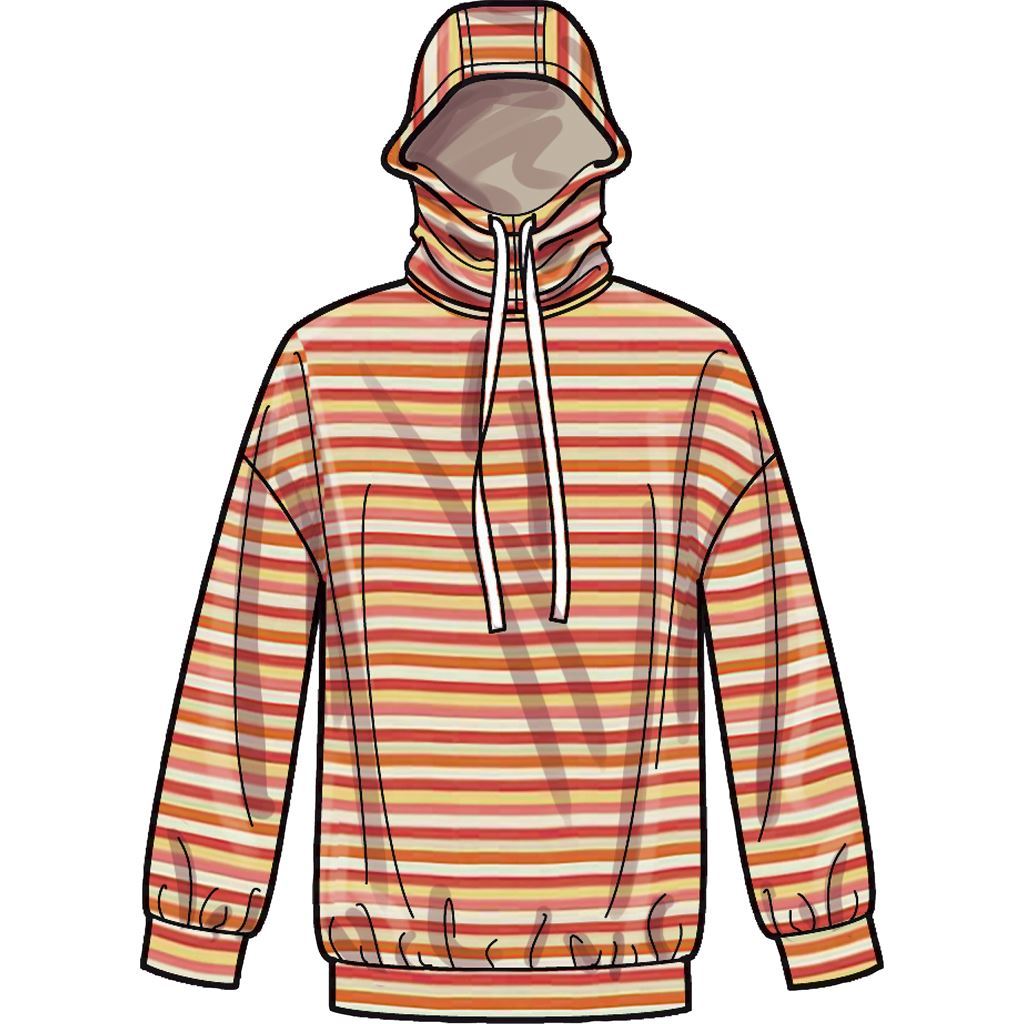 Simplicity Sewing Pattern S9379 Unisex Oversized Knit Hoodies Pants and Tees 9379 Image 3 From Patternsandplains.com