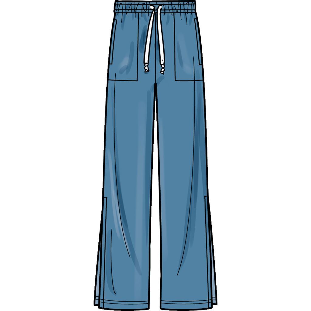 Simplicity Sewing Pattern S9379 Unisex Oversized Knit Hoodies Pants and Tees 9379 Image 8 From Patternsandplains.com