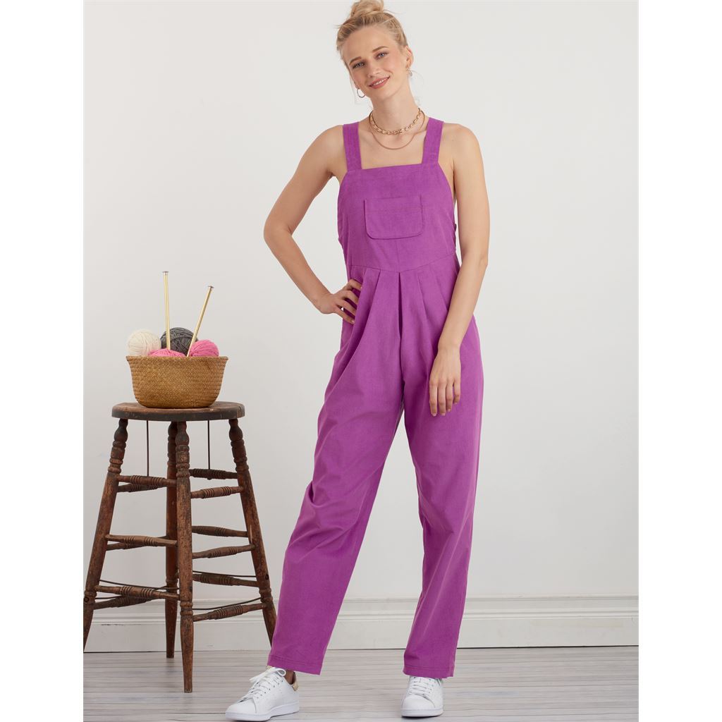 Simplicity Sewing Pattern S9382 Misses' Overall with Shaped Raised ...