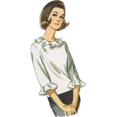 Simplicity Sewing Pattern S9386 Misses Set of Blouses 9386 Image 3 From Patternsandplains.com