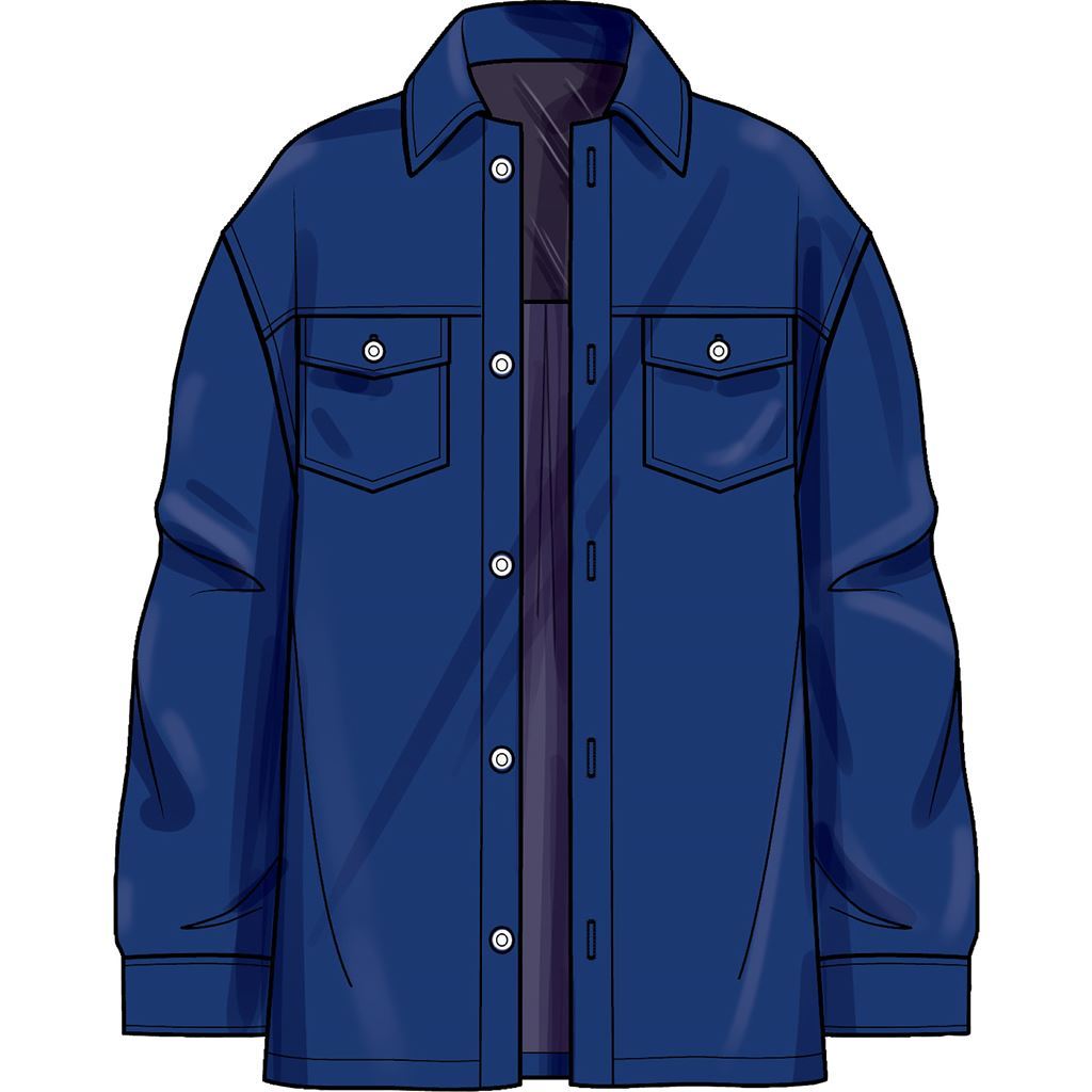 Simplicity Sewing Pattern S9388 Unisex Shirt Jackets 9388 Image 5 From Patternsandplains.com