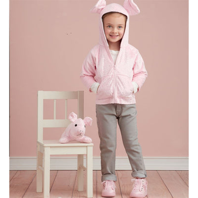 Simplicity Sewing Pattern S9391 Toddlers Jackets and Small Plush Animals 9391 Image 6 From Patternsandplains.com