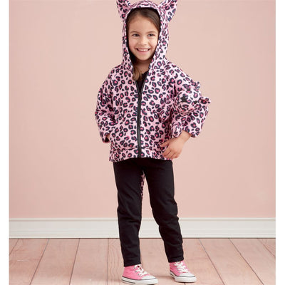 Simplicity Sewing Pattern S9391 Toddlers Jackets and Small Plush Animals 9391 Image 8 From Patternsandplains.com