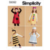 Simplicity Sewing Pattern S9392 Childrens Jumpers Hats and Face Masks 9392 Image 1 From Patternsandplains.com