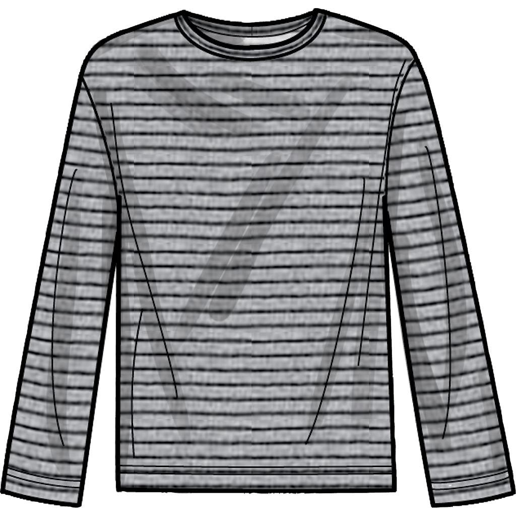 Simplicity Sewing Pattern S9394 Boys and Girls Oversized Knit Hoodies Pants and Tops 9394 Image 4 From Patternsandplains.com