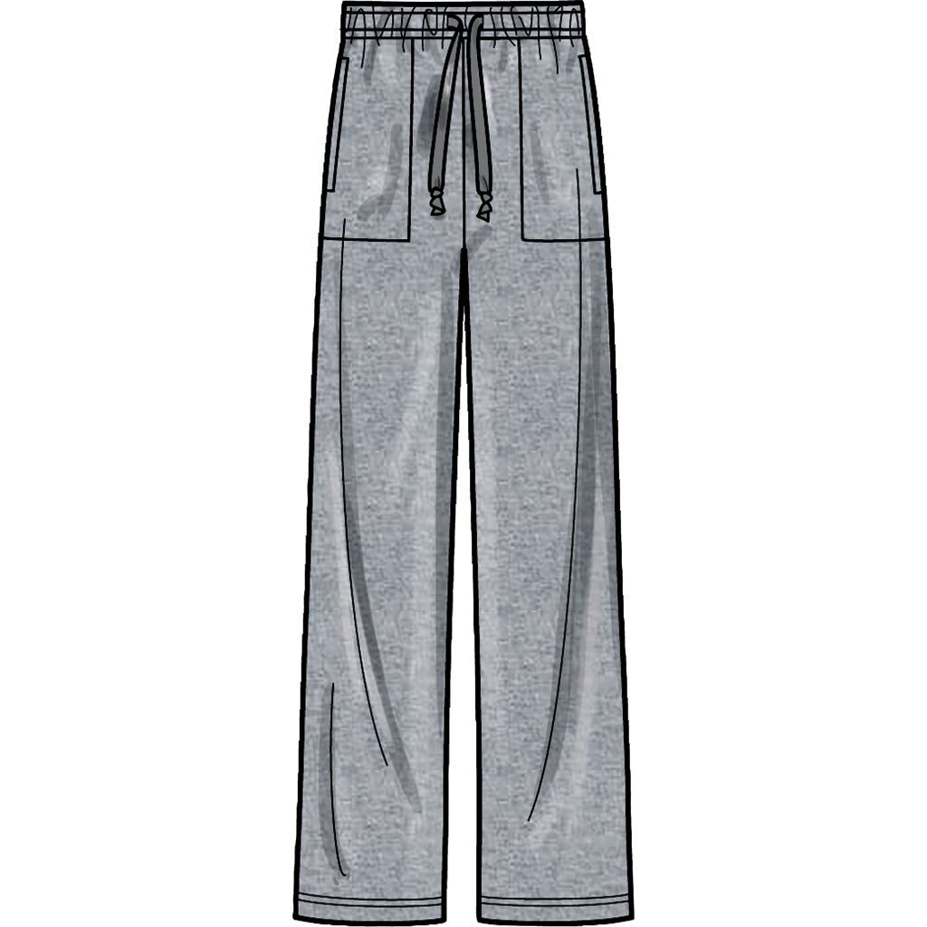 Simplicity Sewing Pattern S9394 Boys and Girls Oversized Knit Hoodies Pants and Tops 9394 Image 7 From Patternsandplains.com