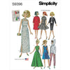 Simplicity Sewing Pattern S9396 Vintage Doll Clothes for 11 1 2 Doll 9396 Image 1 From Patternsandplains.com