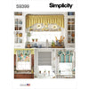 Simplicity Sewing Pattern S9399 Roman Shades and Valances 9399 Image 1 From Patternsandplains.com