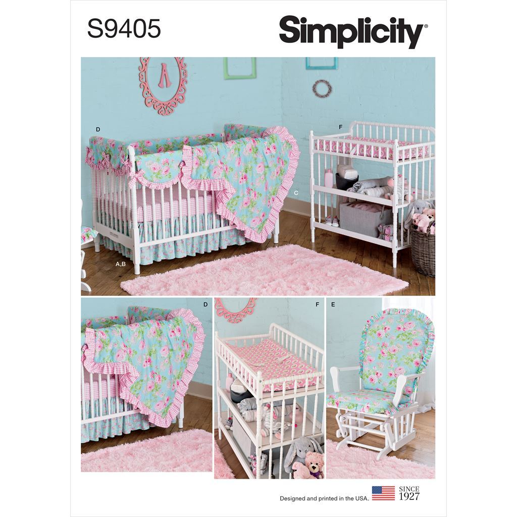 Simplicity Sewing Pattern S9405 Nursery Decor 9405 Image 1 From Patternsandplains.com