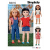 Simplicity Sewing Pattern S9415 14 Doll Clothes 9415 Image 1 From Patternsandplains.com