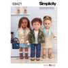Simplicity Sewing Pattern S9421 18 Doll Clothes 9421 Image 1 From Patternsandplains.com