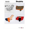 Simplicity Sewing Pattern S9426 Quilted Dog Coats 9426 Image 1 From Patternsandplains.com