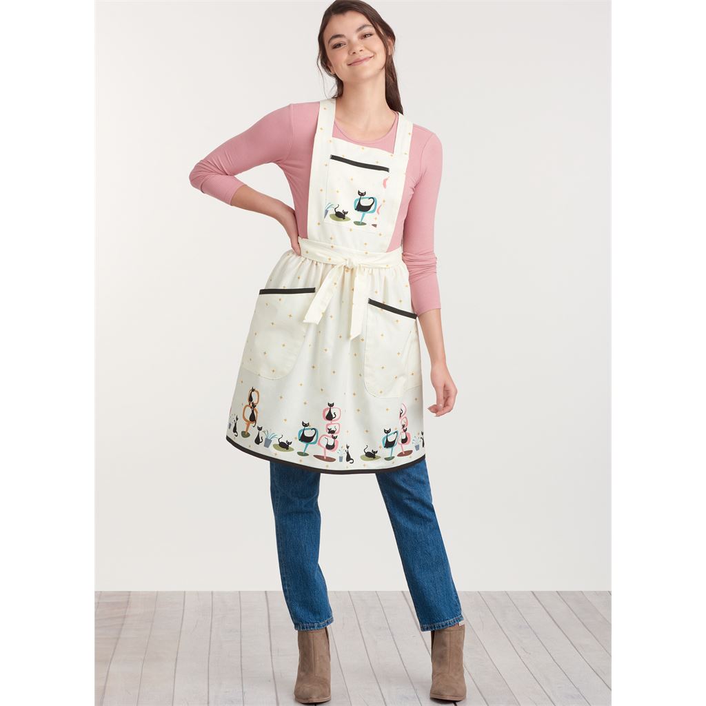 Simplicity Sewing Pattern S9435 Misses Aprons 9435 Image 5 From Patternsandplains.com