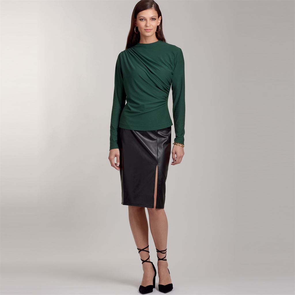 Simplicity Sewing Pattern S9451 Misses Knit Tops 9451 Image 7 From Patternsandplains.com