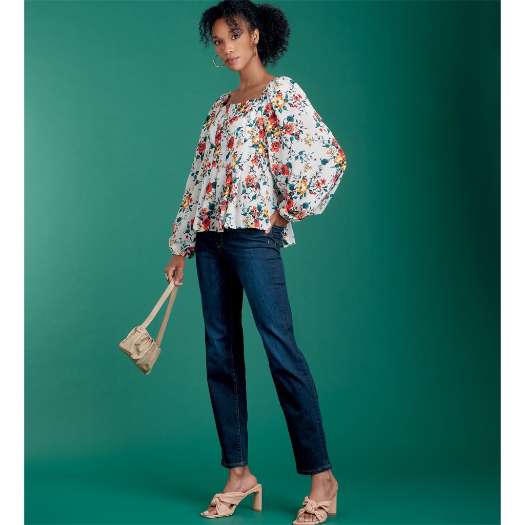 Simplicity Sewing Pattern S9452 Misses Tops 9452 Image 7 From Patternsandplains.com