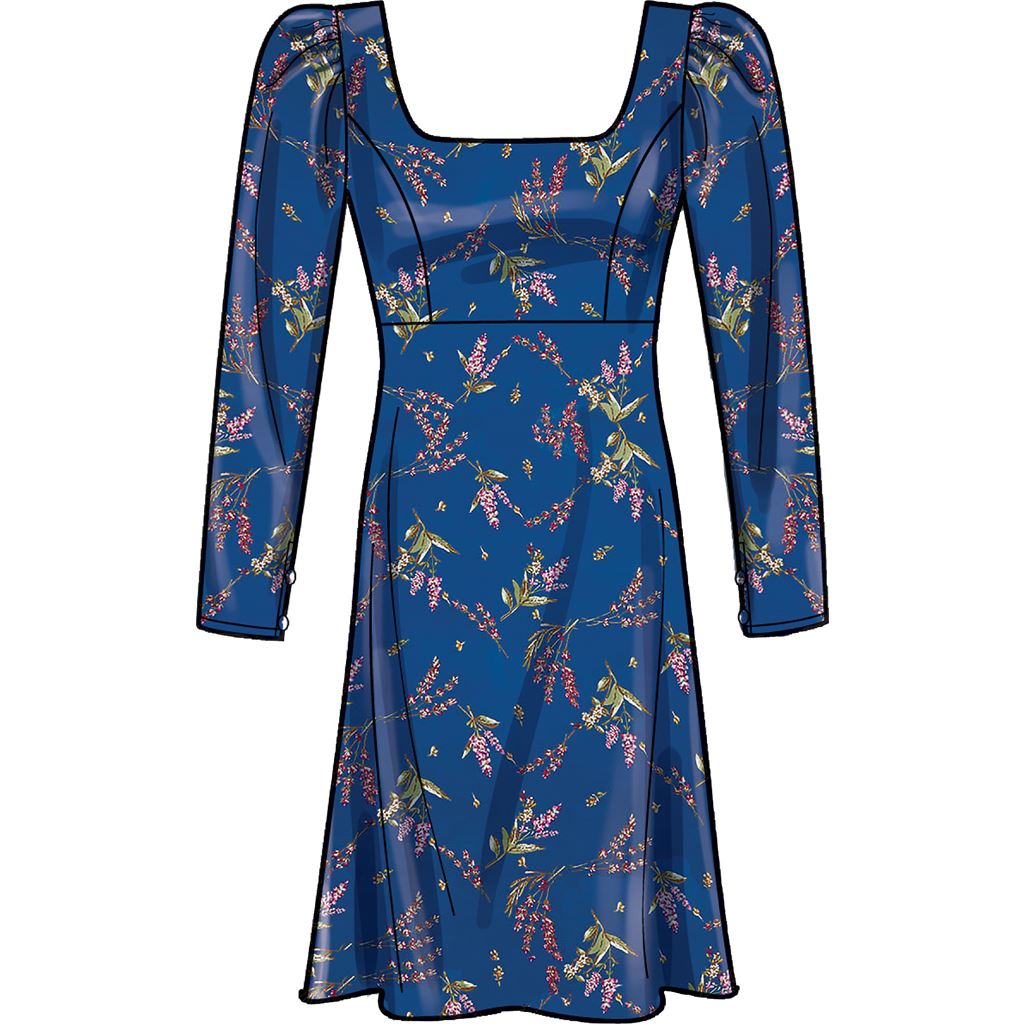 Simplicity Sewing Pattern S9453 Misses Dress 9453 Image 3 From Patternsandplains.com