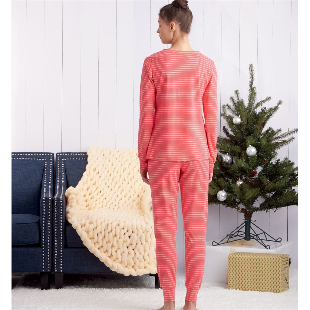 Simplicity Sewing Pattern S9455 Misses Mens and Childrens Knit Pants and Top 9455 Image 15 From Patternsandplains.com