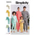 Simplicity Sewing Pattern S9455 Misses Mens and Childrens Knit Pants and Top 9455 Image 1 From Patternsandplains.com