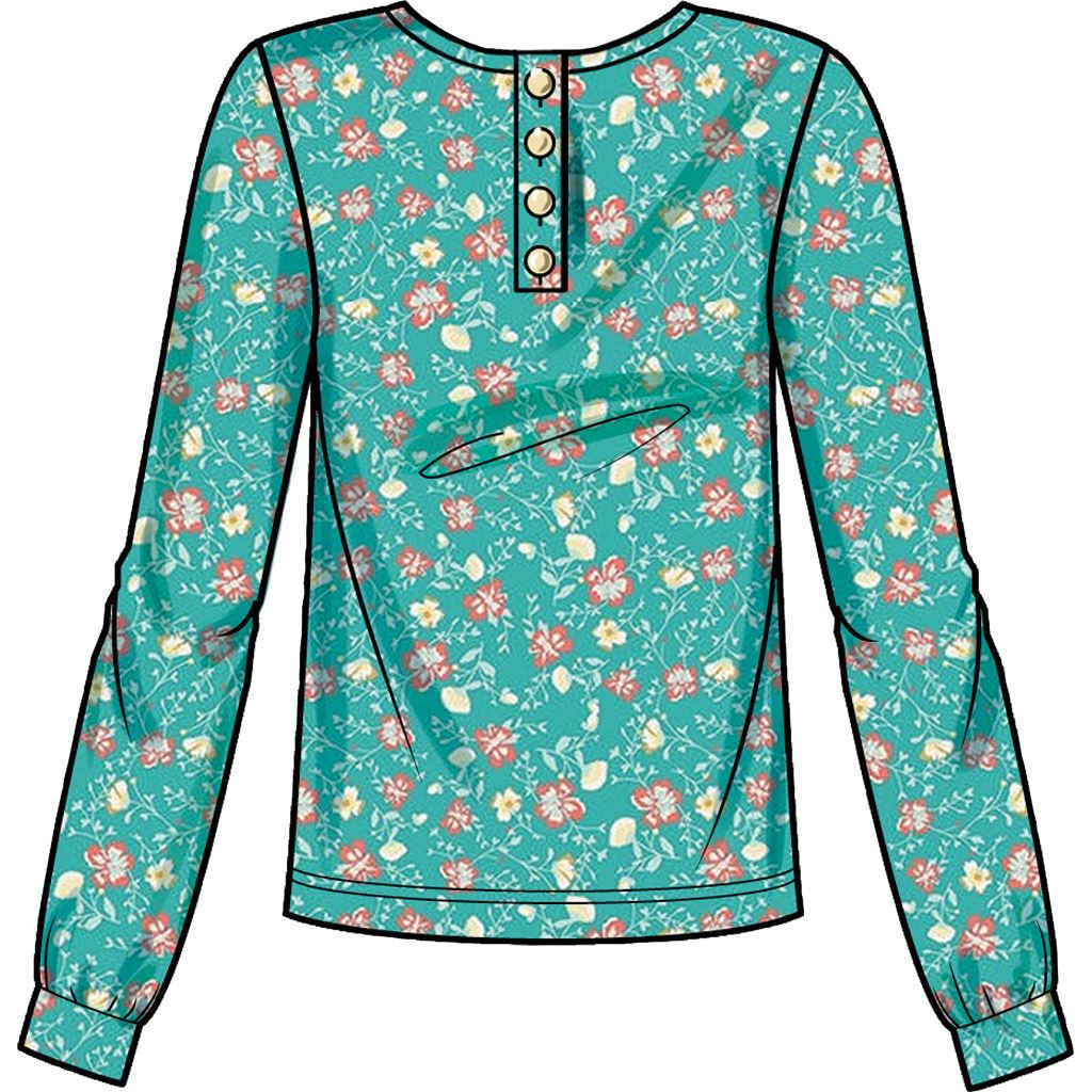 Simplicity Sewing Pattern S9455 Misses Mens and Childrens Knit Pants and Top 9455 Image 3 From Patternsandplains.com