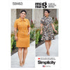 Simplicity Sewing Pattern S9463 Misses Shirt Dress with Belt 9463 Image 1 From Patternsandplains.com