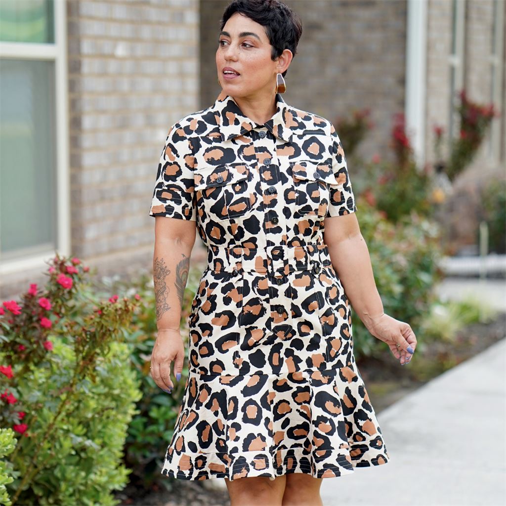 Simplicity Sewing Pattern S9463 Misses Shirt Dress with Belt 9463 Image 4 From Patternsandplains.com